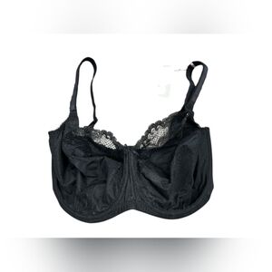 Panache NWT Jasmine Balconnet Bra Black Lace Size 32HH